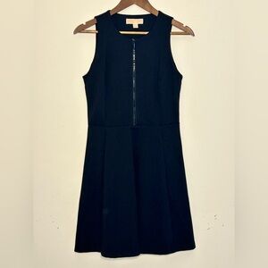 Michael Michael Kors Black Sleeveless Fit & Flare Dress – Size 6